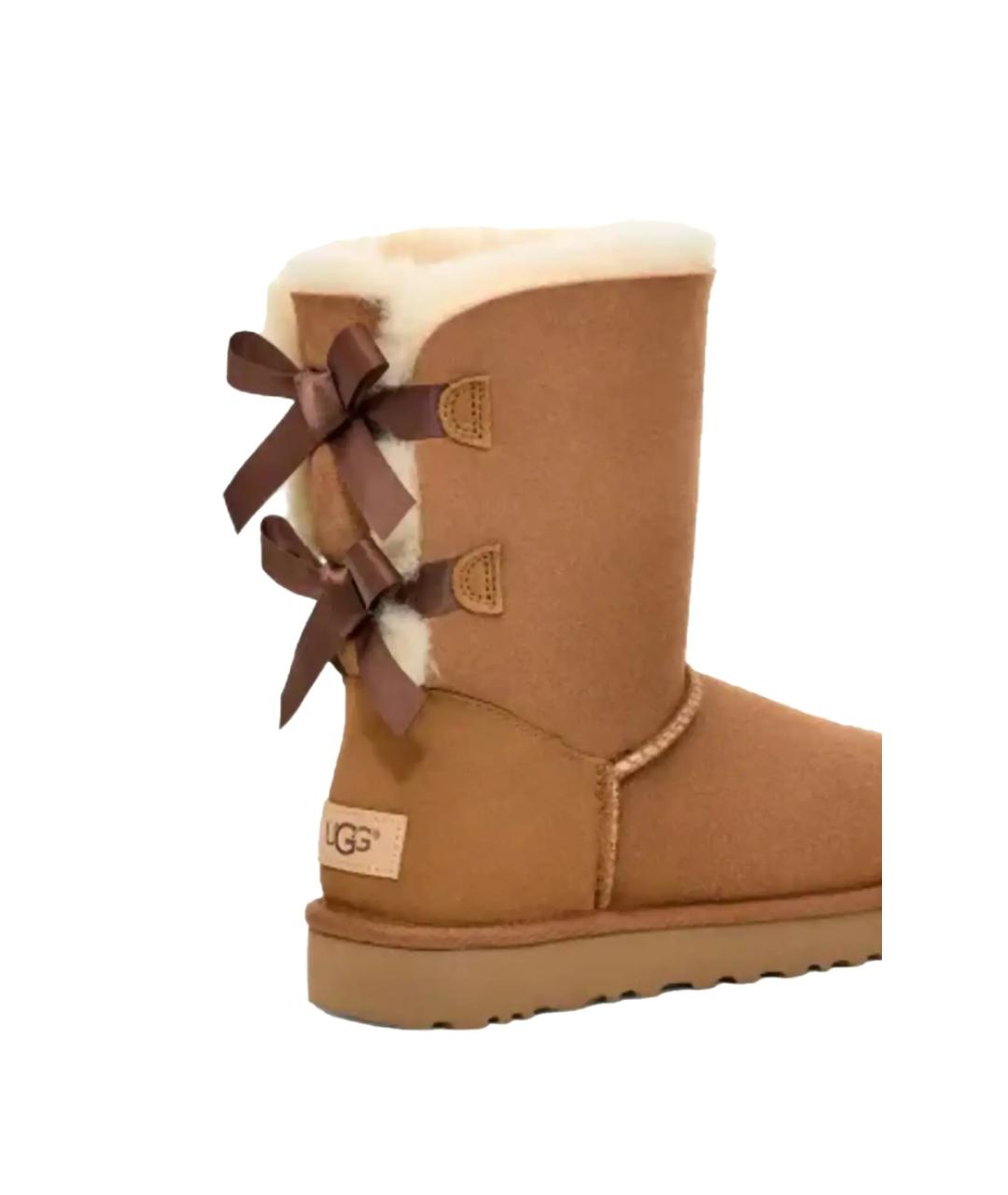 UGG Коричневые замшевые ботинки, фото 2
