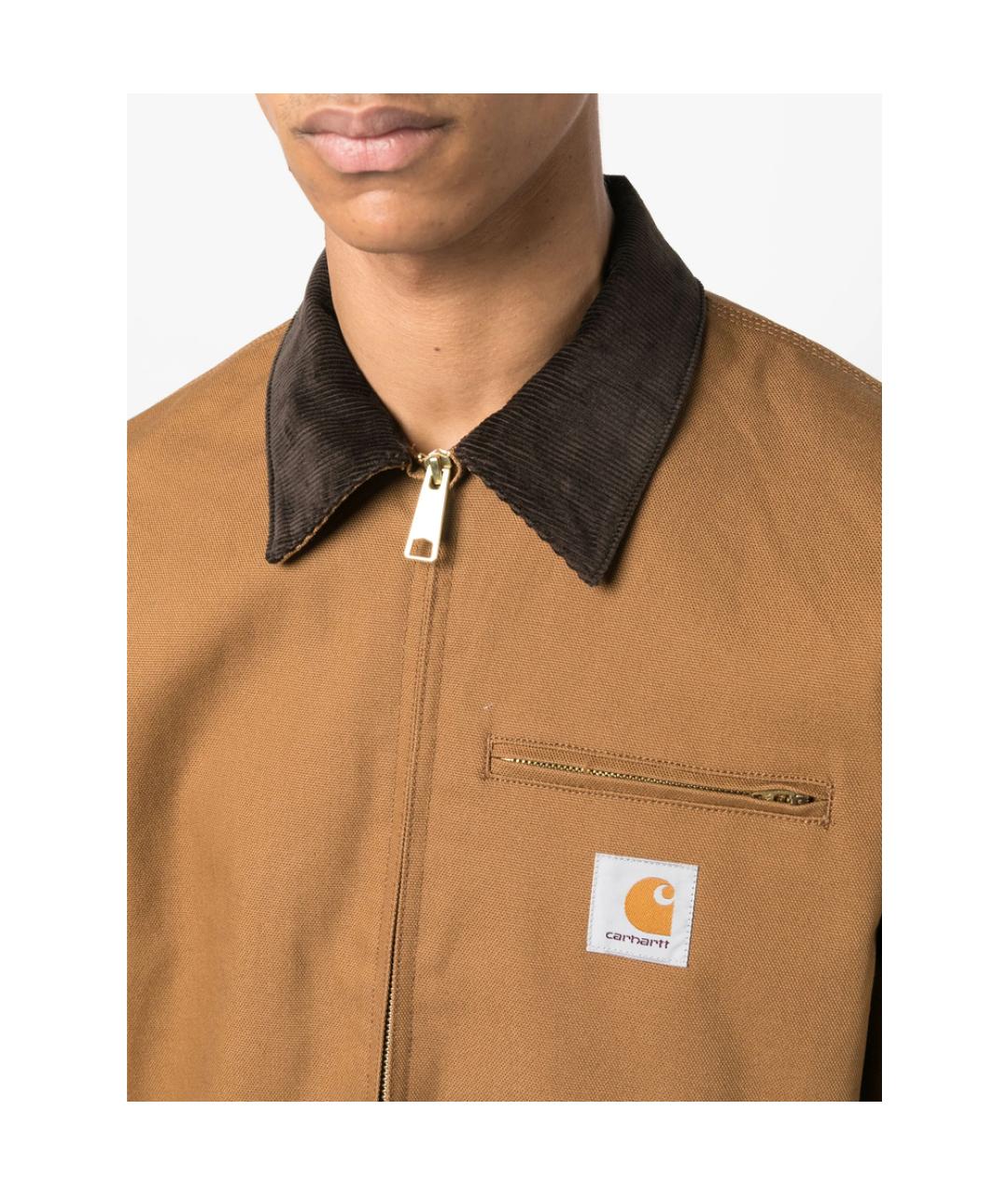 CARHARTT Бежевая полиэстеровая куртка, фото 4