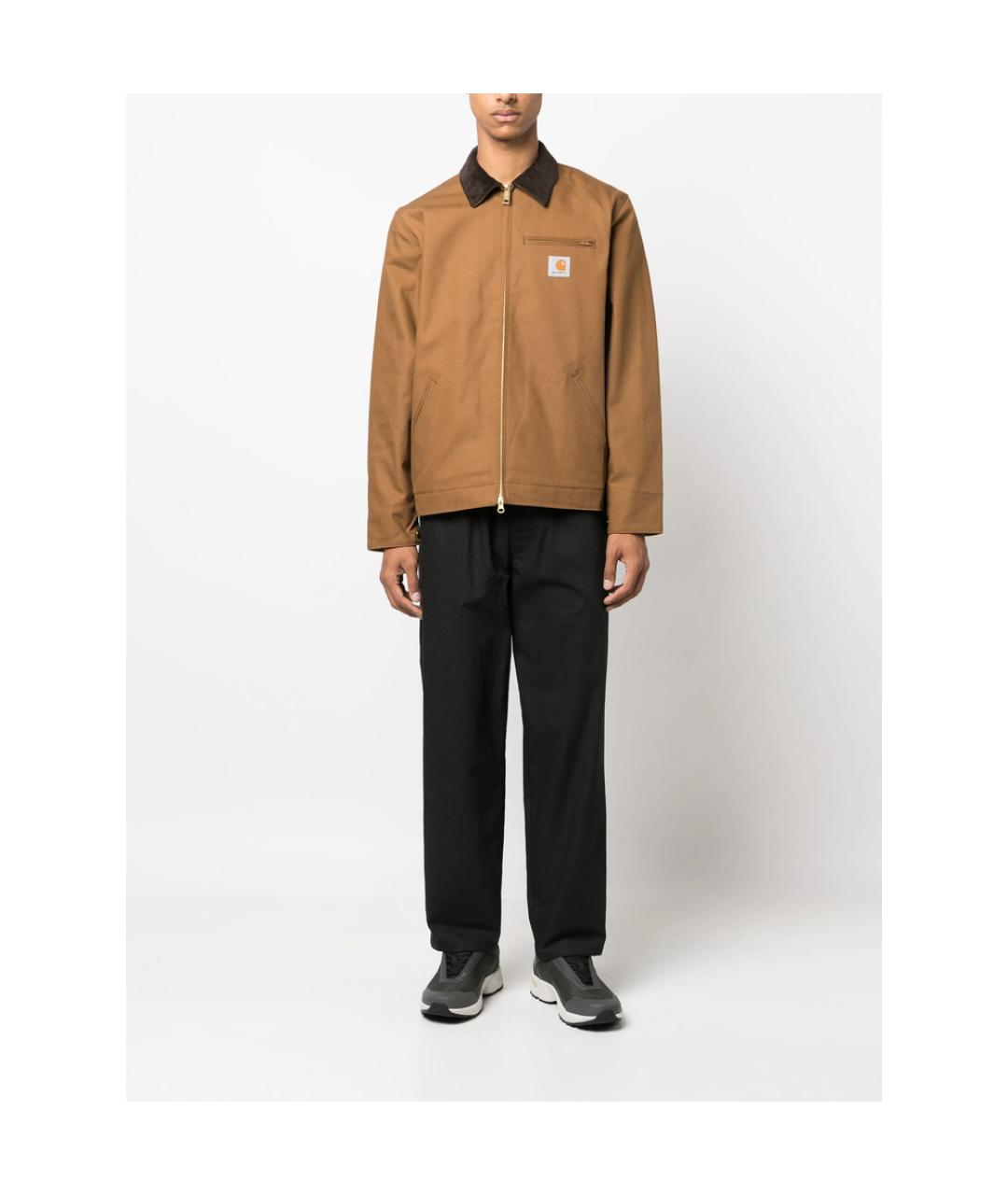 CARHARTT Бежевая полиэстеровая куртка, фото 5