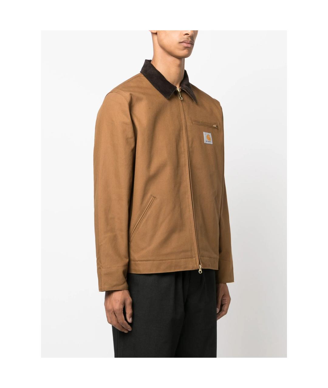 CARHARTT Бежевая полиэстеровая куртка, фото 2