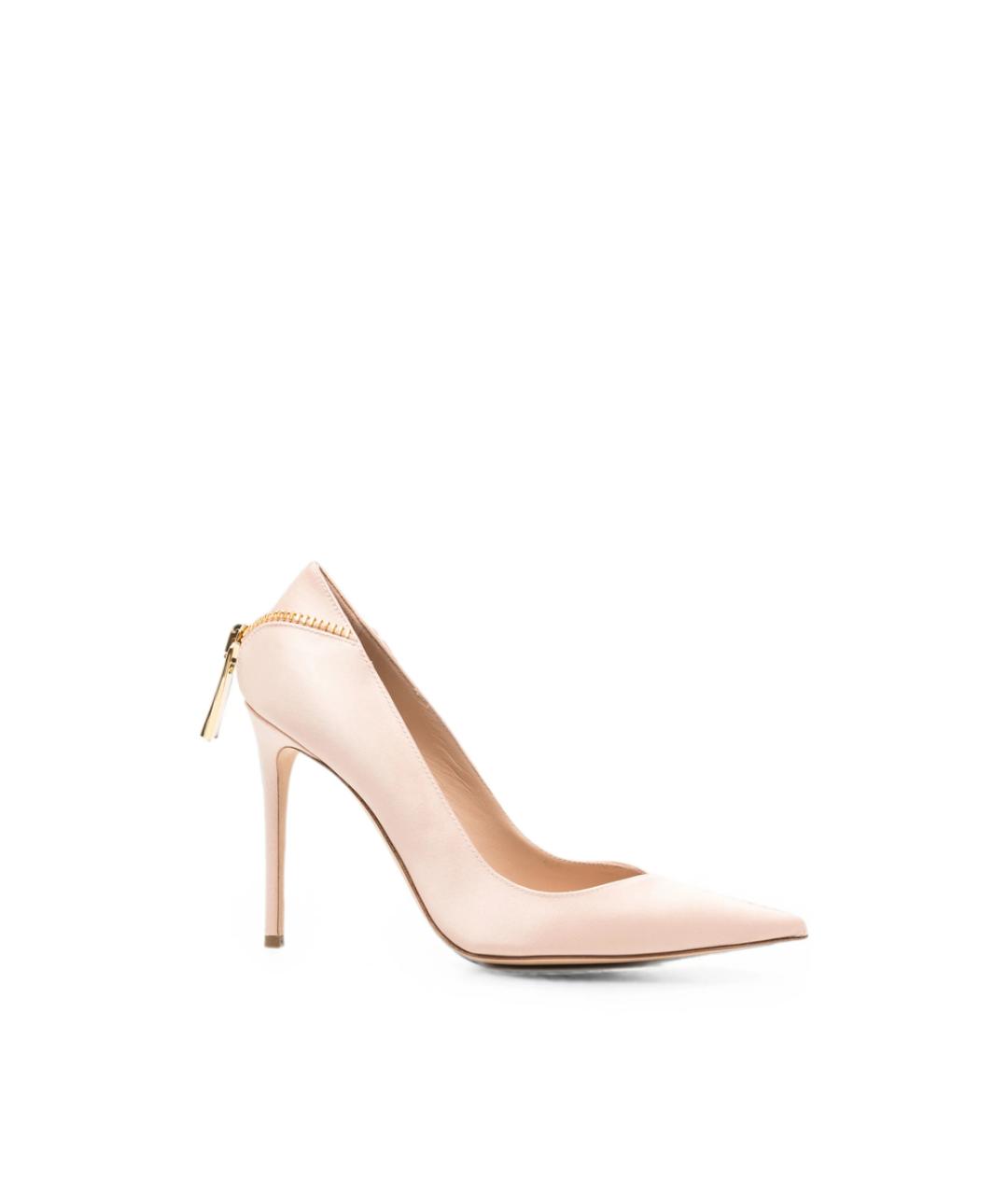 ELISABETTA FRANCHI Розовые кожаные туфли, фото 1
