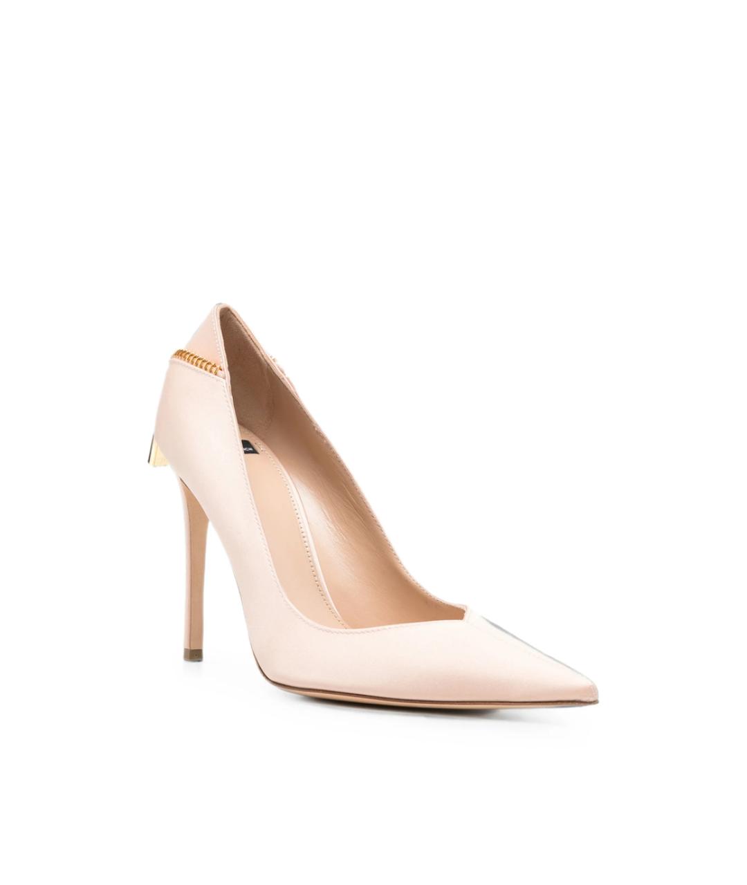 ELISABETTA FRANCHI Розовые кожаные туфли, фото 2