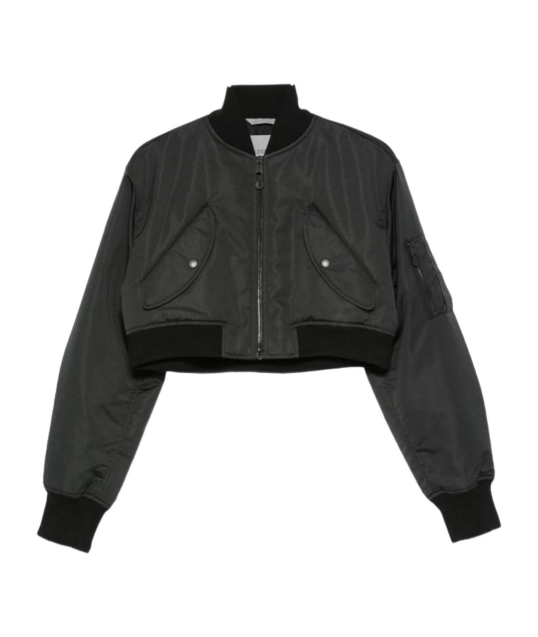 BALENCIAGA Черная полиэстеровая куртка, фото 1