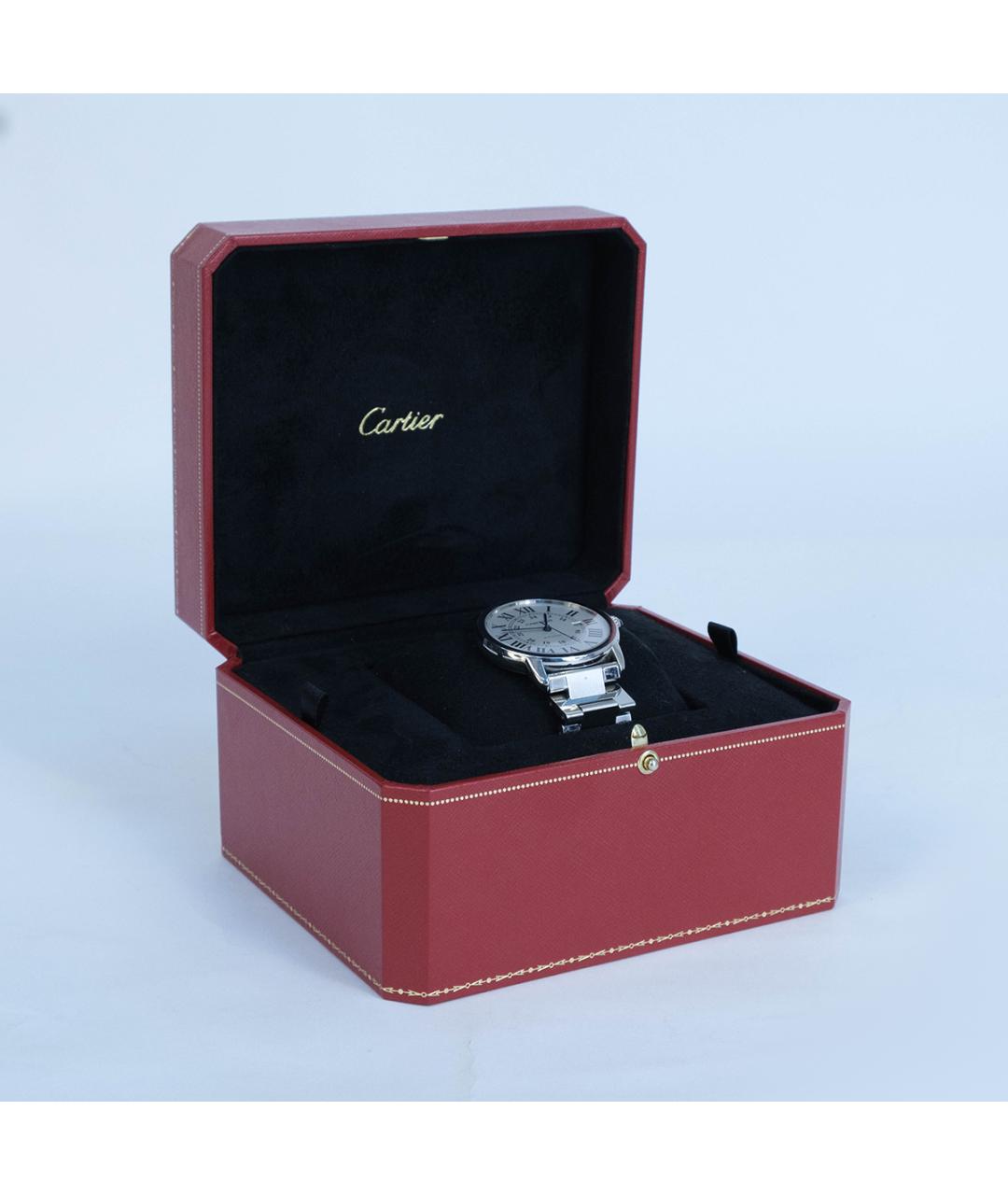 CARTIER Серебряные часы, фото 6