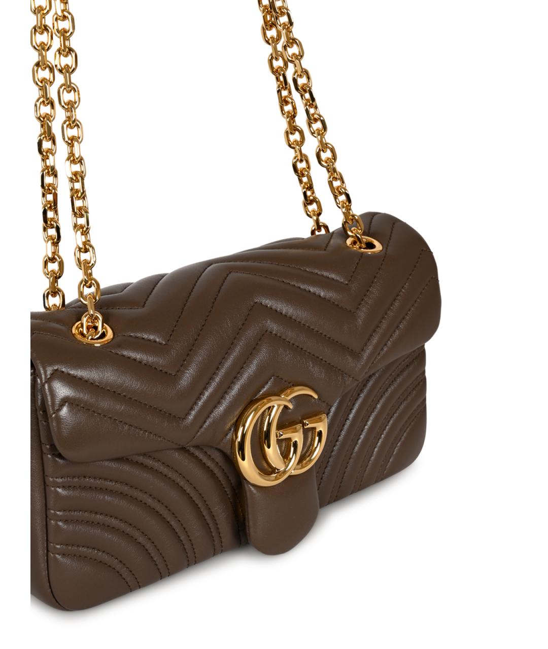GUCCI Кожаная сумка через плечо, фото 4