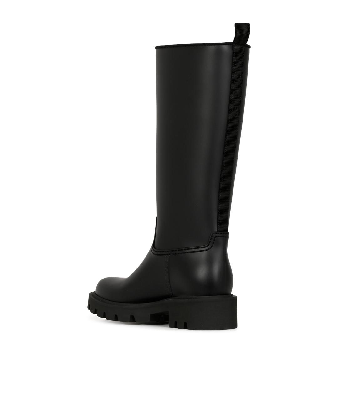 MONCLER Черные сапоги, фото 3