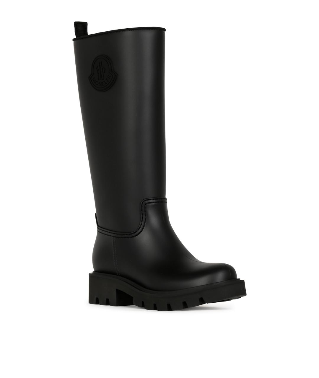 MONCLER Черные сапоги, фото 2