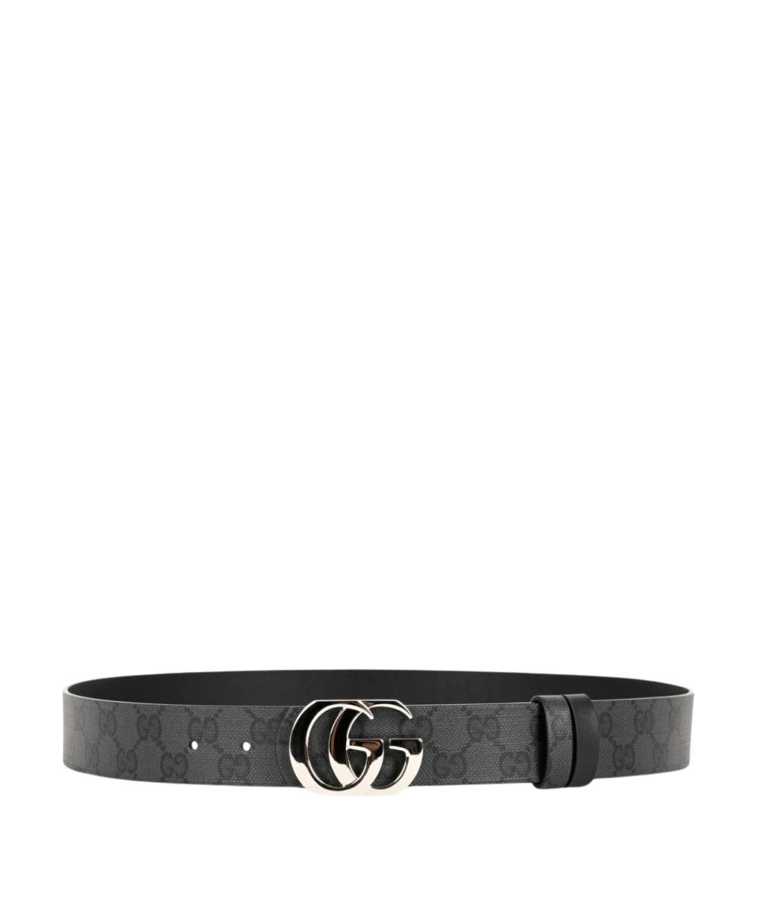 GUCCI Черный ремень, фото 1