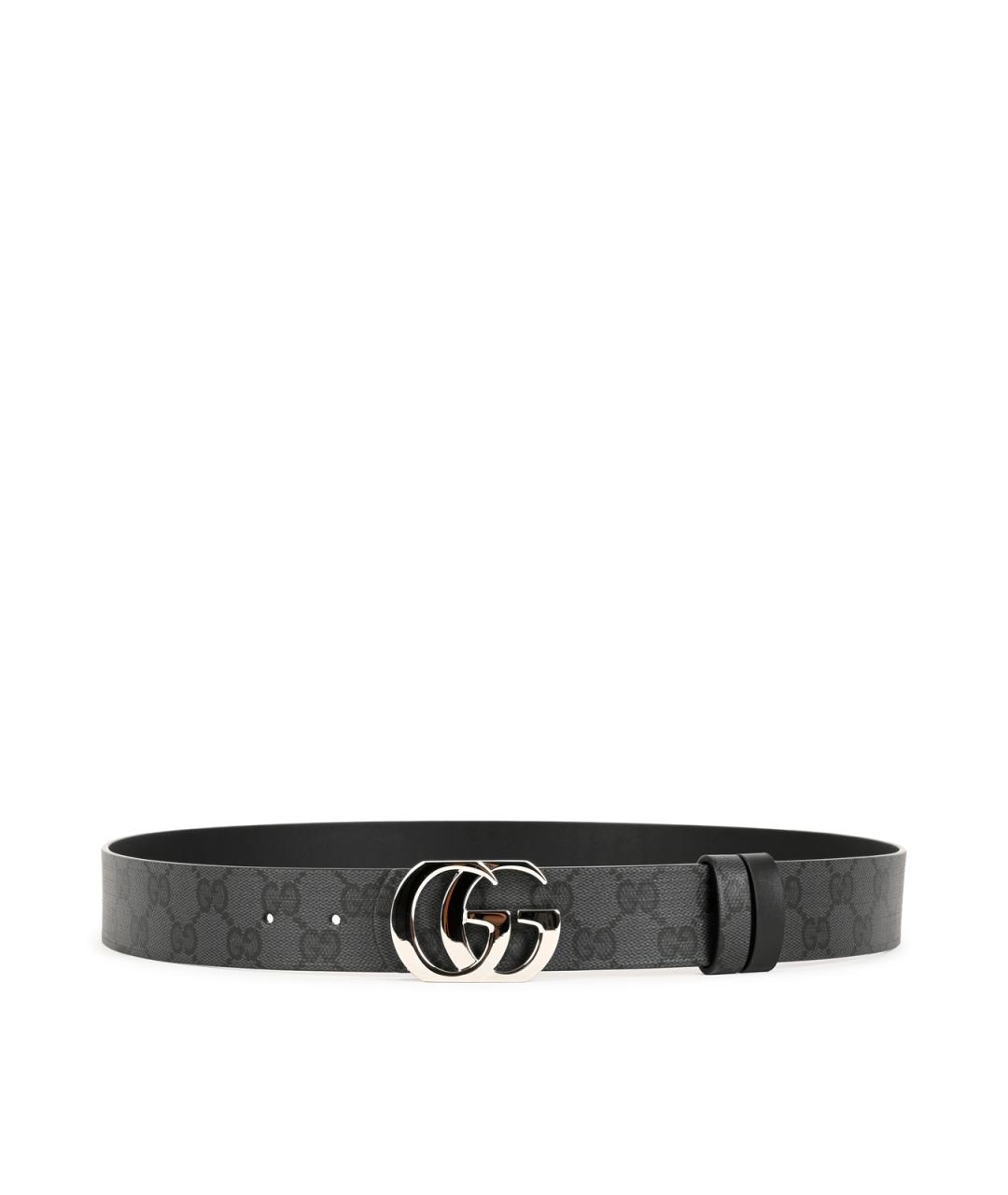 GUCCI Черный ремень, фото 3