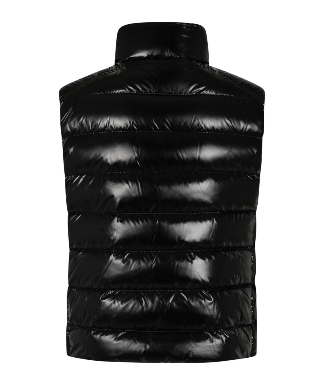 MONCLER Черный жилет, фото 2