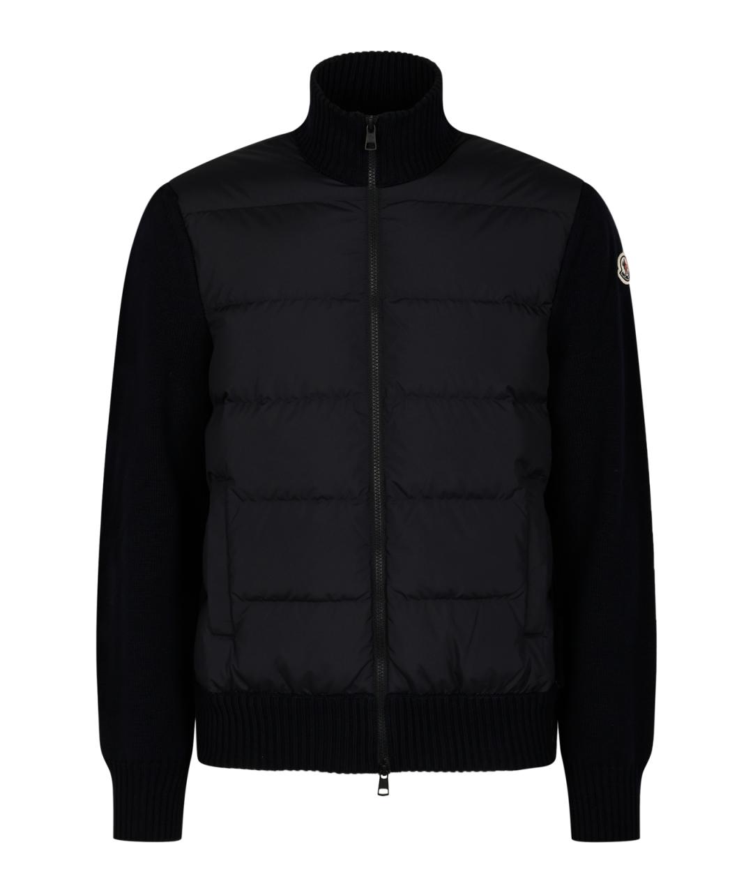 MONCLER Темно-синяя куртка, фото 1