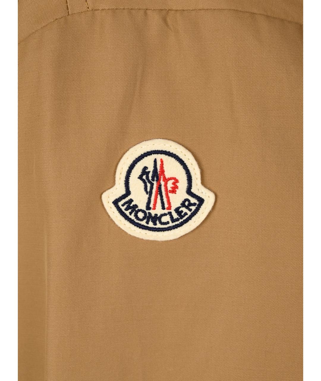 MONCLER Бежевая куртка, фото 3