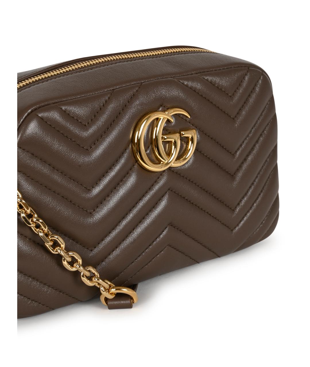 GUCCI Кожаная сумка через плечо, фото 4