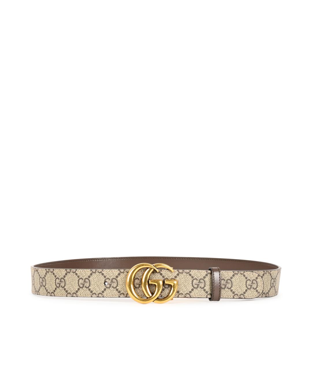 GUCCI Бежевый ремень, фото 3