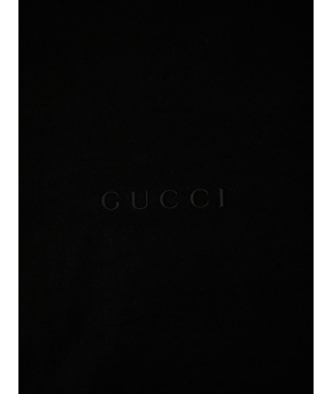 GUCCI Черная кожаная куртка, фото 5
