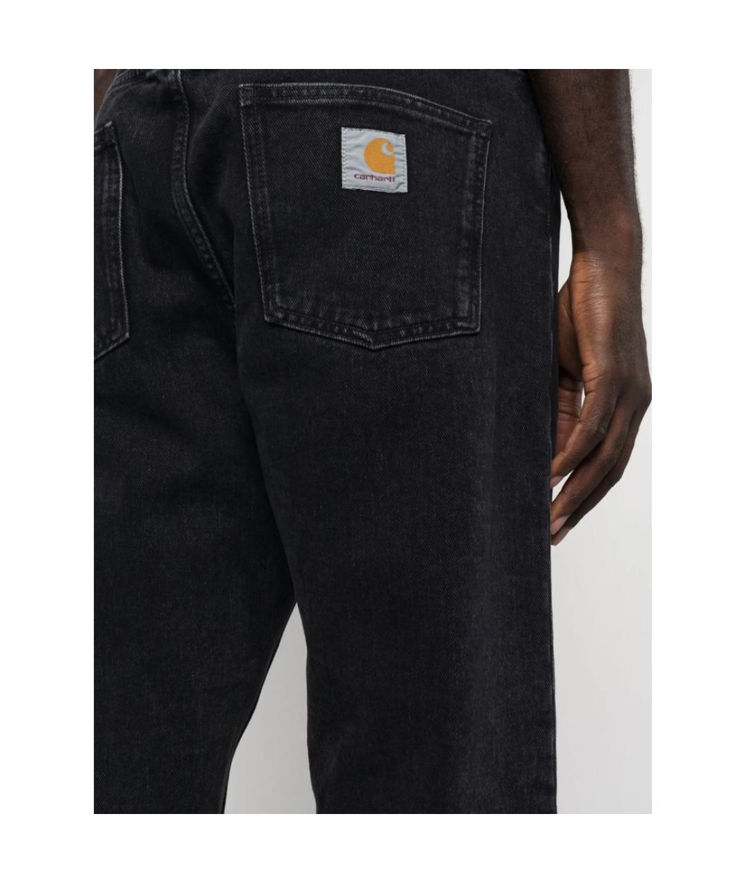 CARHARTT Черные прямые джинсы, фото 2