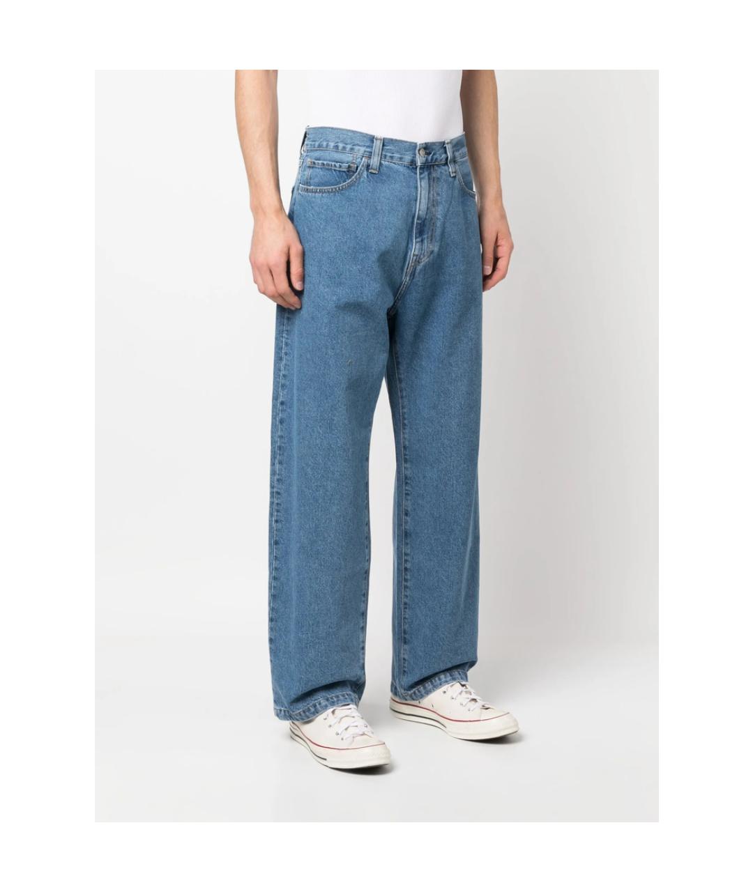 CARHARTT Синие прямые джинсы, фото 4