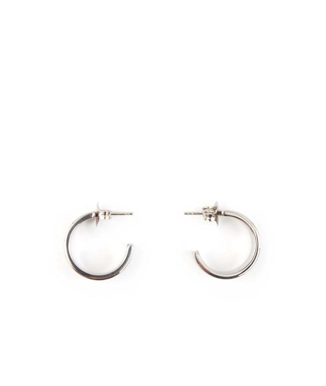 MM6 MAISON MARGIELA Серебряные металлические серьги, фото 2