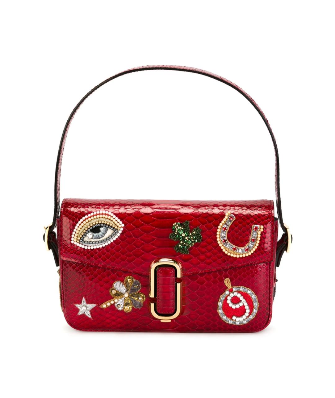 MARC BY MARC JACOBS Красная кожаная сумка через плечо, фото 1