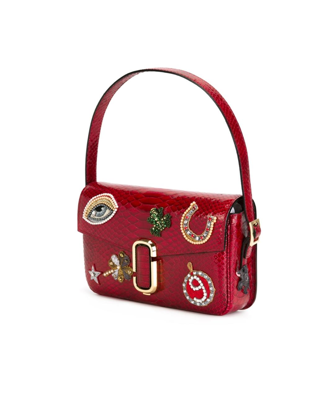 MARC BY MARC JACOBS Красная кожаная сумка через плечо, фото 4