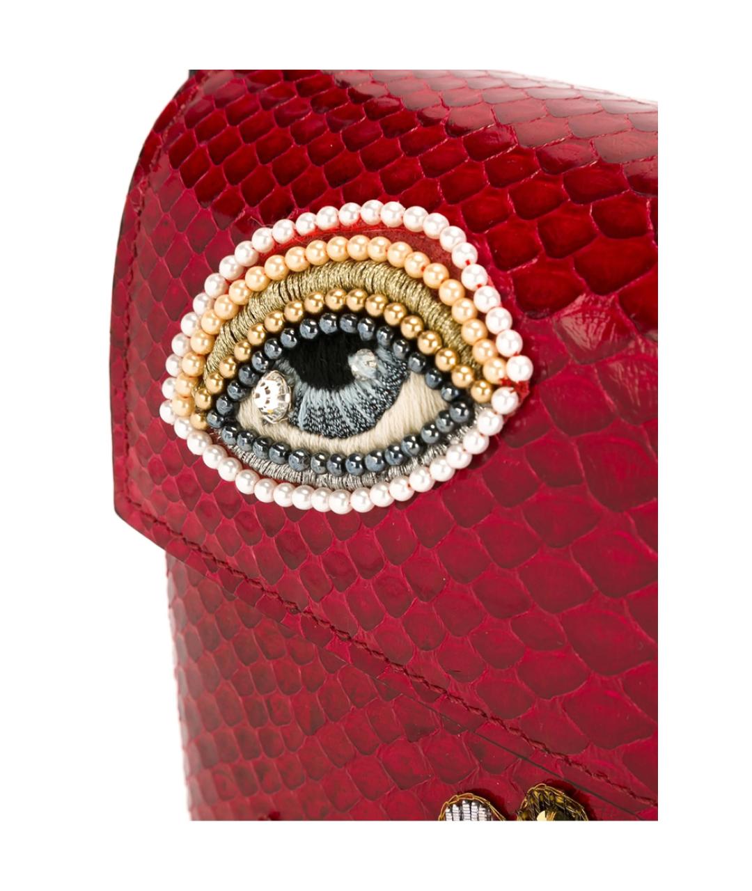 MARC BY MARC JACOBS Красная кожаная сумка через плечо, фото 6