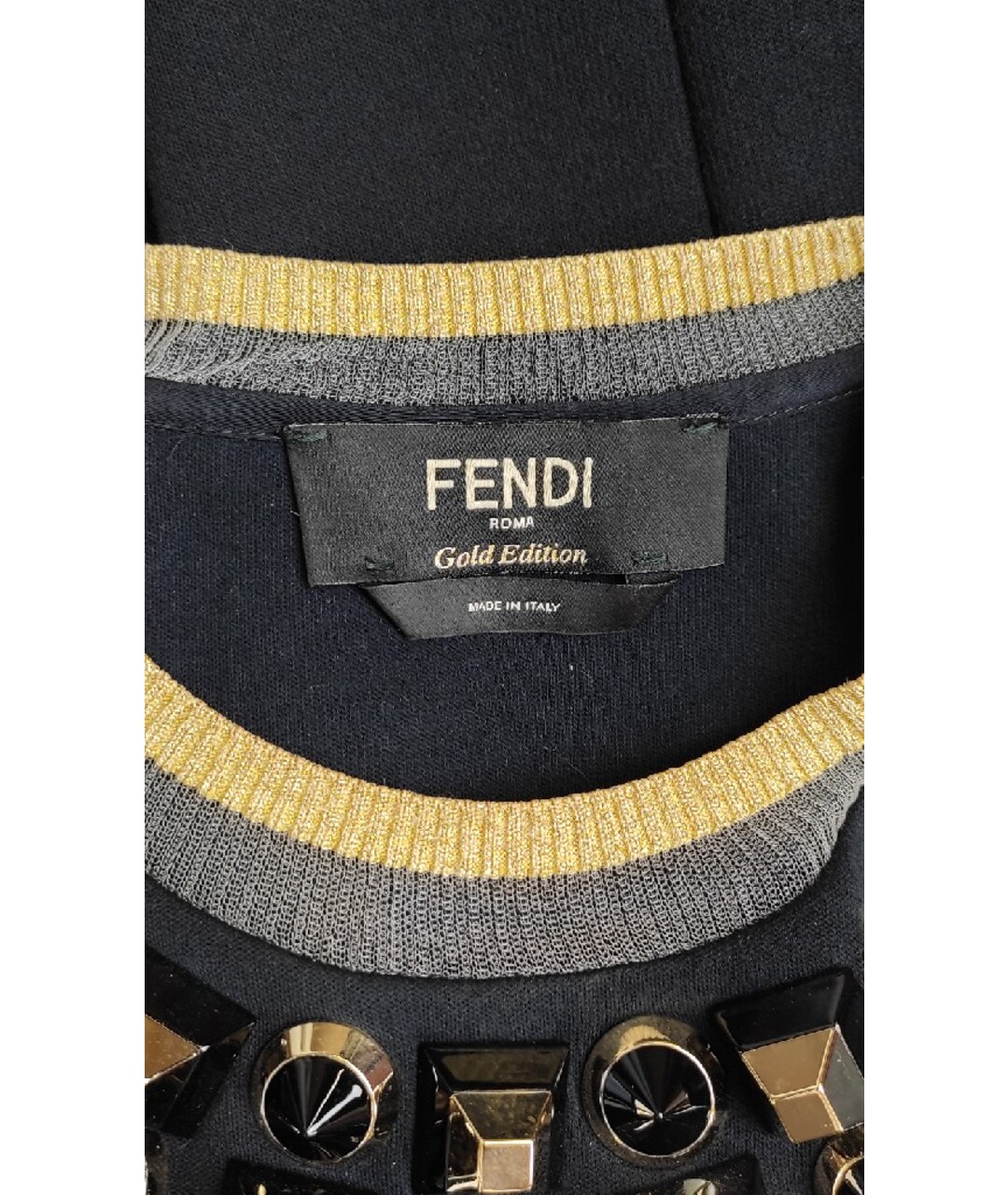 FENDI Черное платье, фото 4