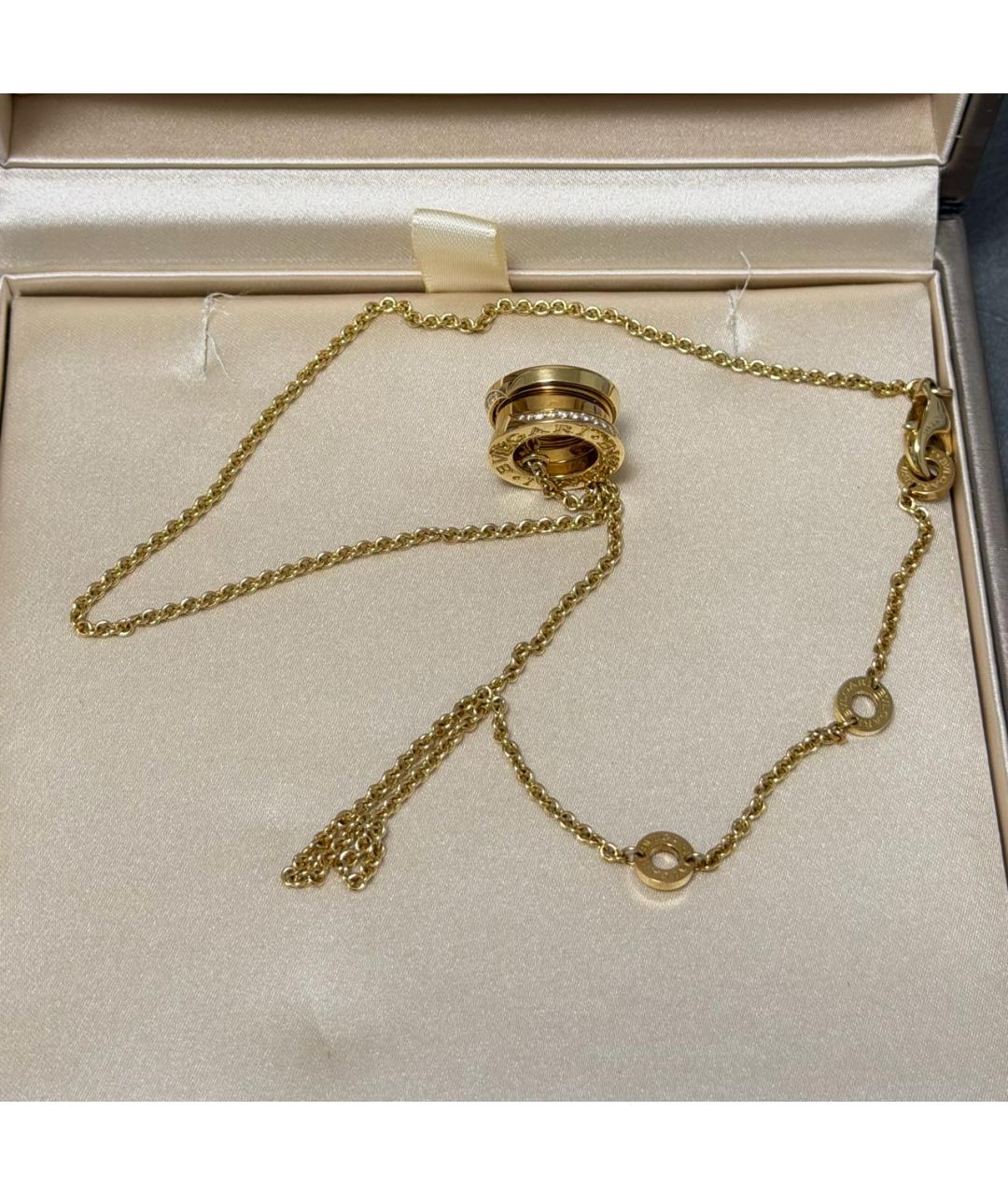 BVLGARI Желтое колье из желтого золота, фото 2