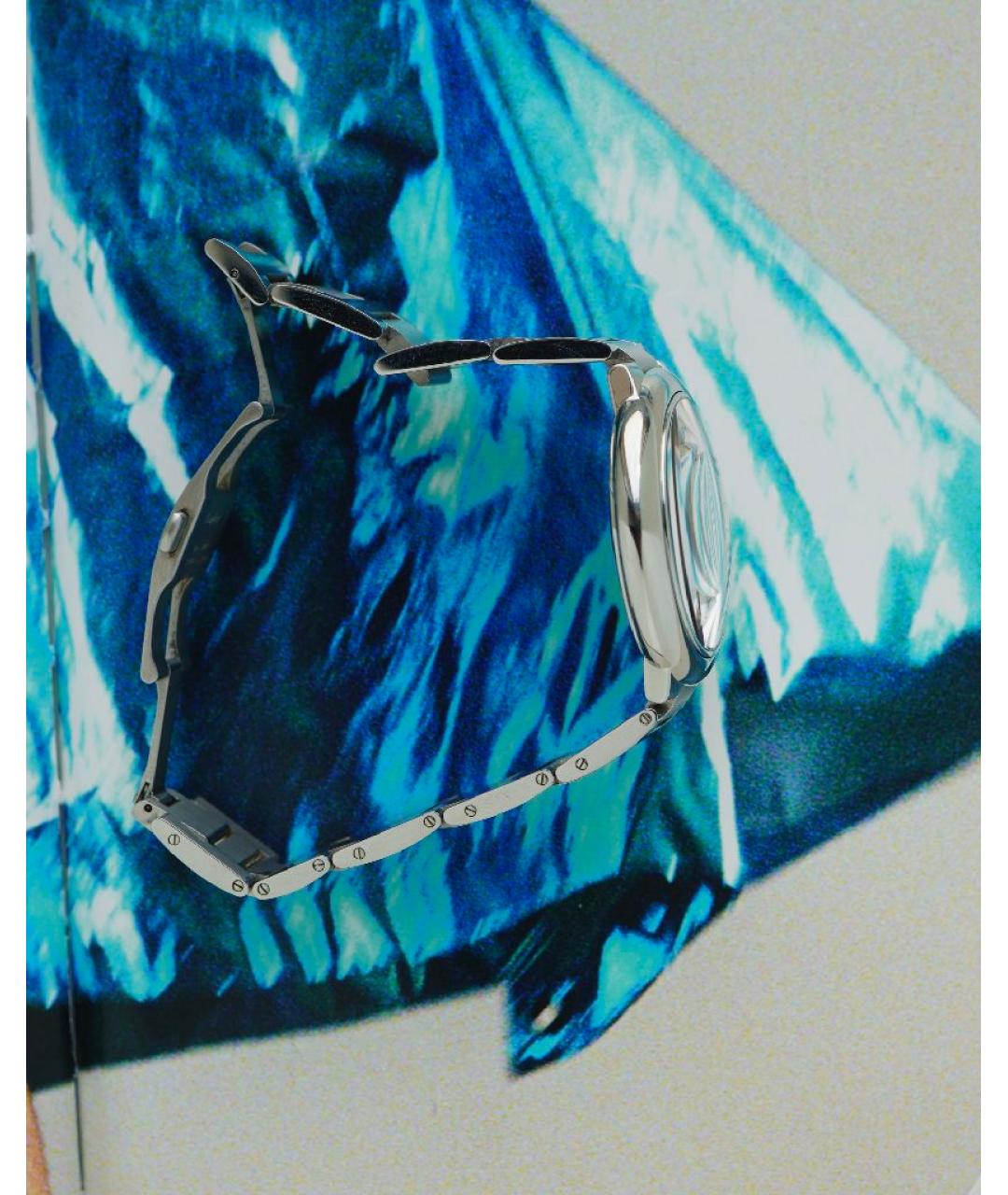 CARTIER Белые часы, фото 4