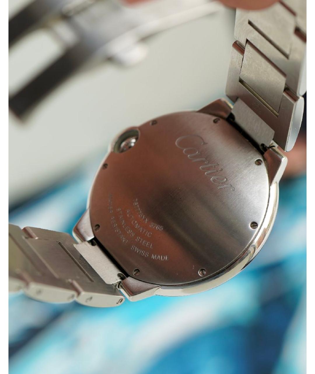 CARTIER Белые часы, фото 2