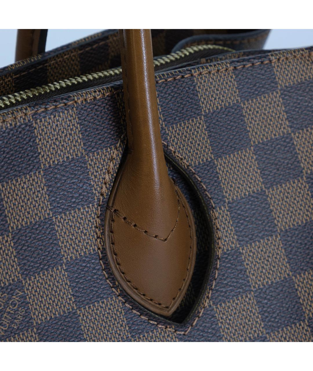 LOUIS VUITTON Коричневая канва сумка тоут, фото 6