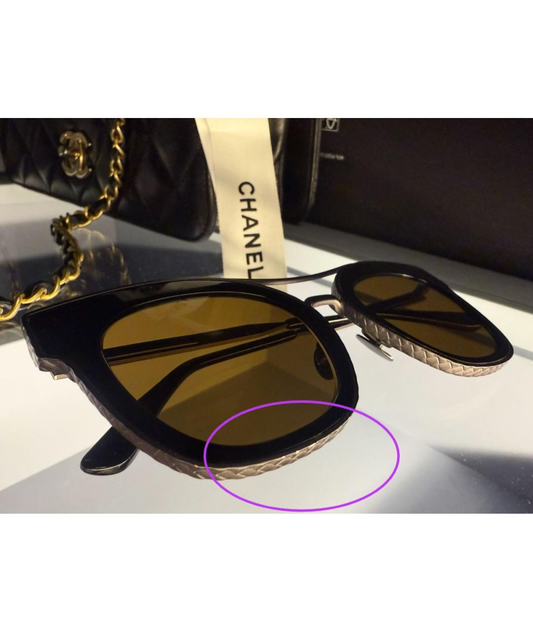 BOTTEGA VENETA Металлические солнцезащитные очки, фото 5