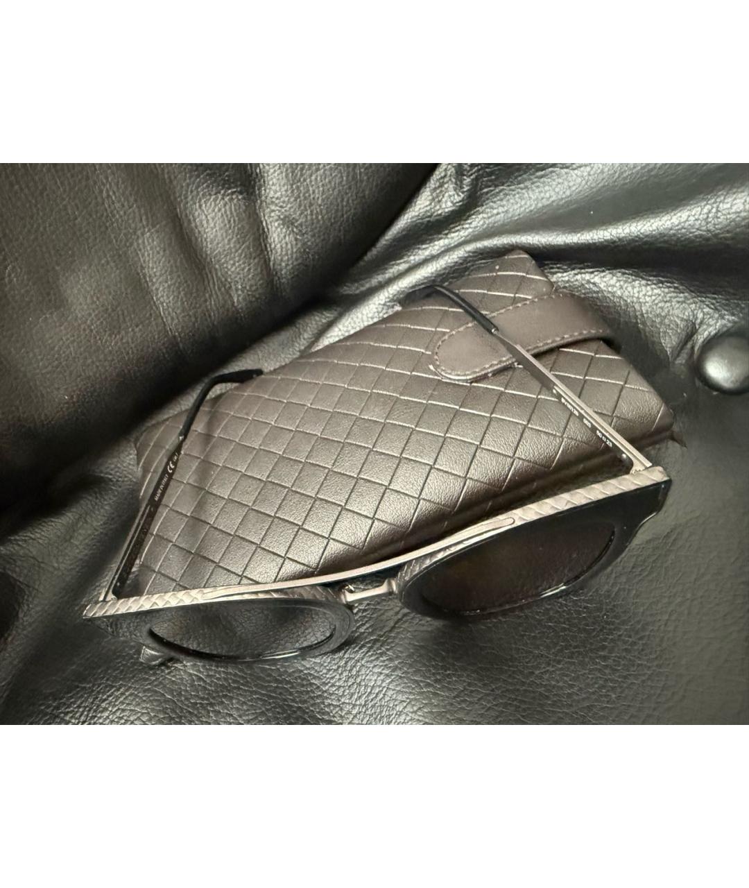 BOTTEGA VENETA Металлические солнцезащитные очки, фото 2
