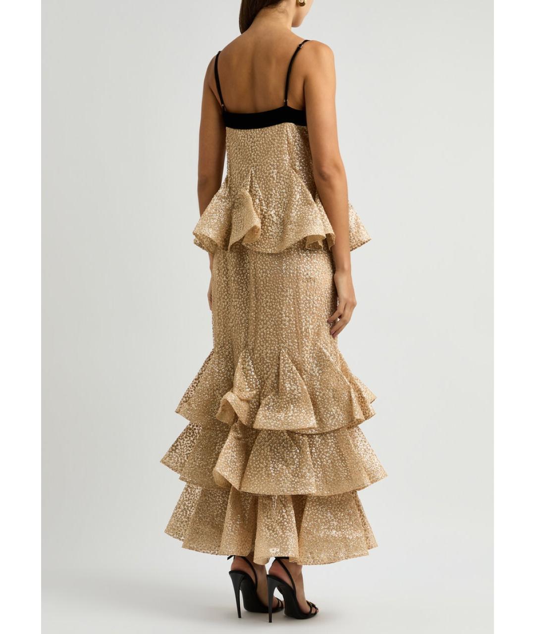 ZIMMERMANN Бежевое вискозное коктейльное платье, фото 5