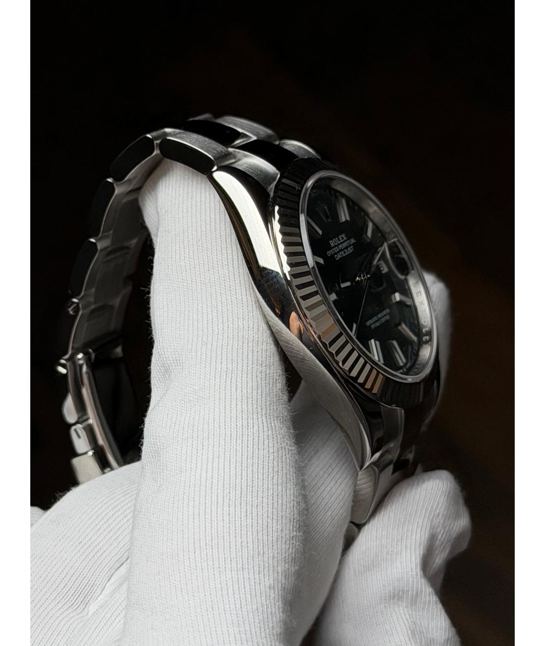 ROLEX Зеленые часы, фото 7