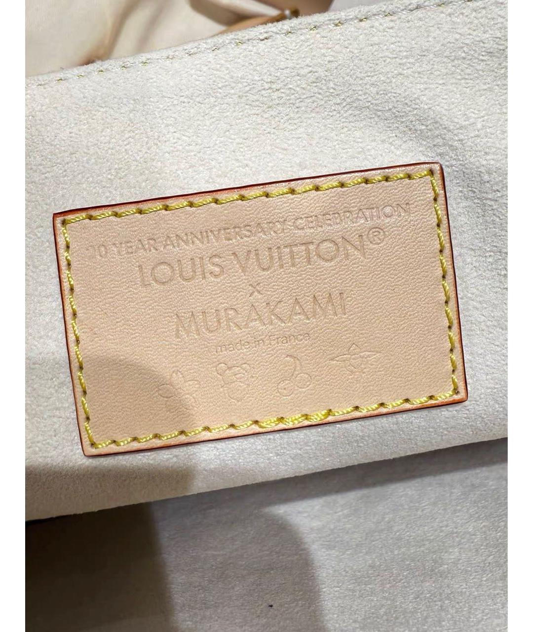 LOUIS VUITTON Белая канва сумка через плечо, фото 7