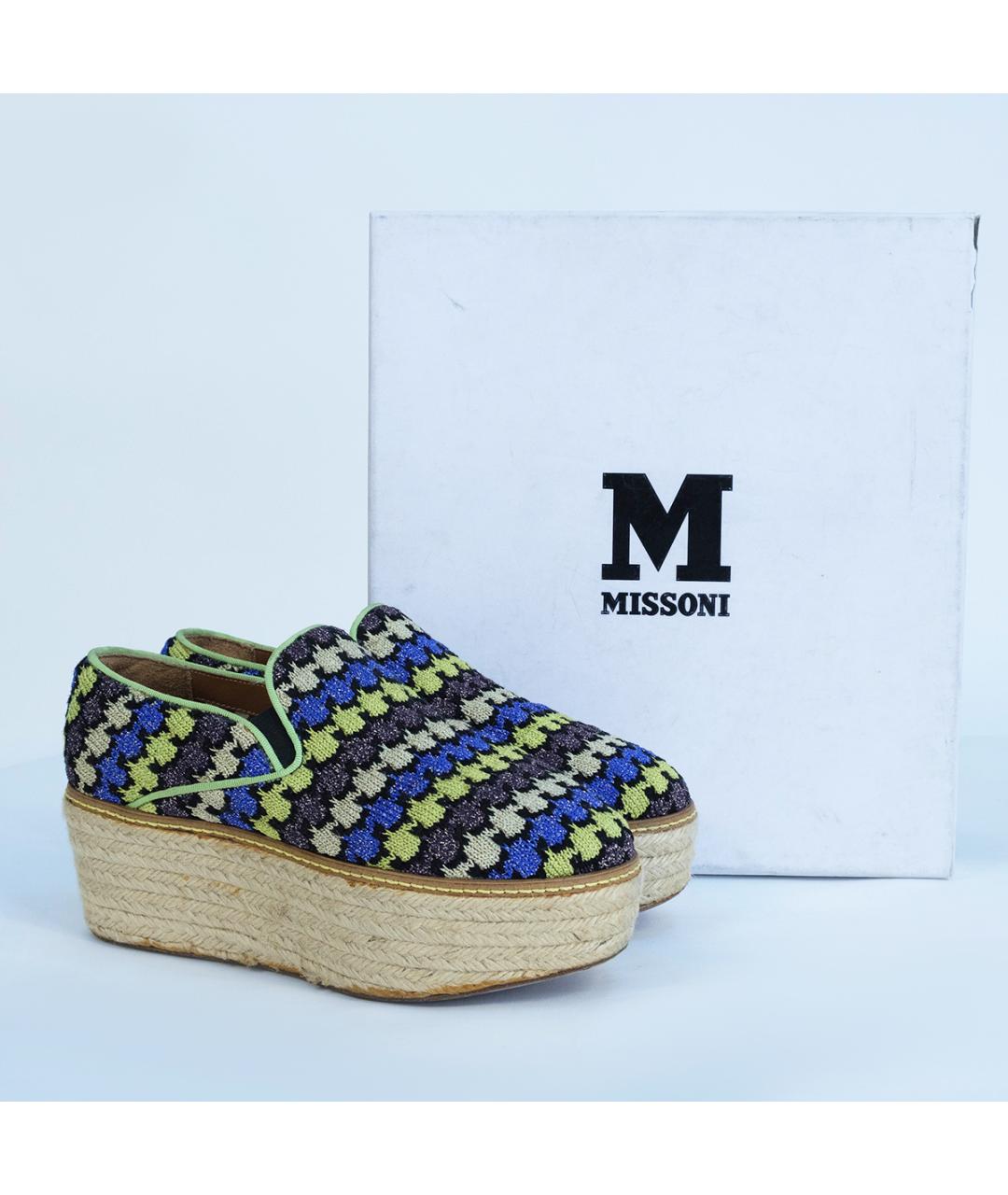 M MISSONI Мульти текстильные эспадрильи, фото 8
