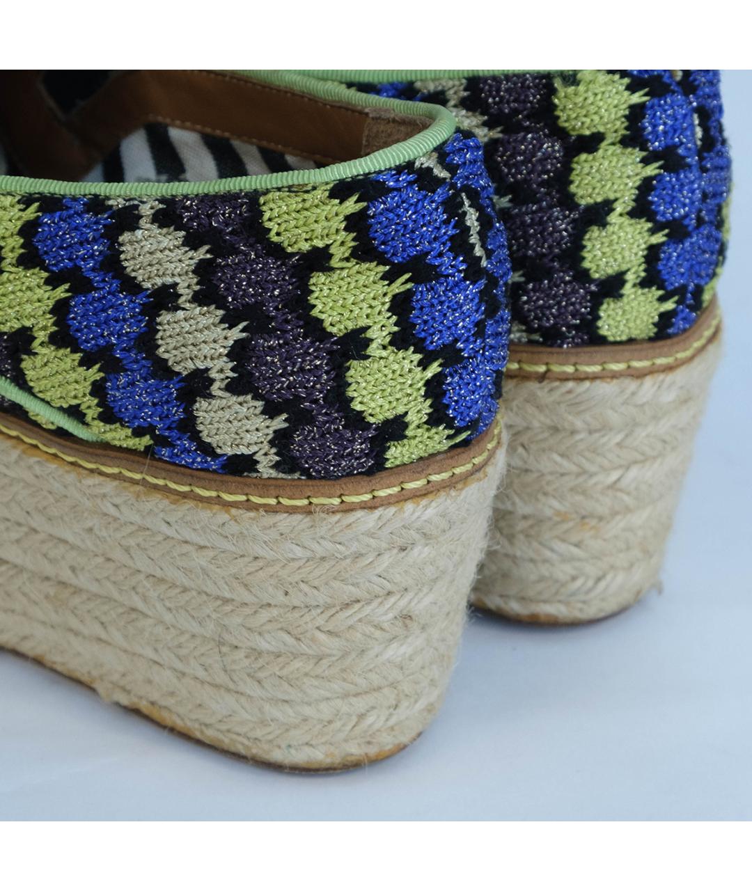 M MISSONI Мульти текстильные эспадрильи, фото 6