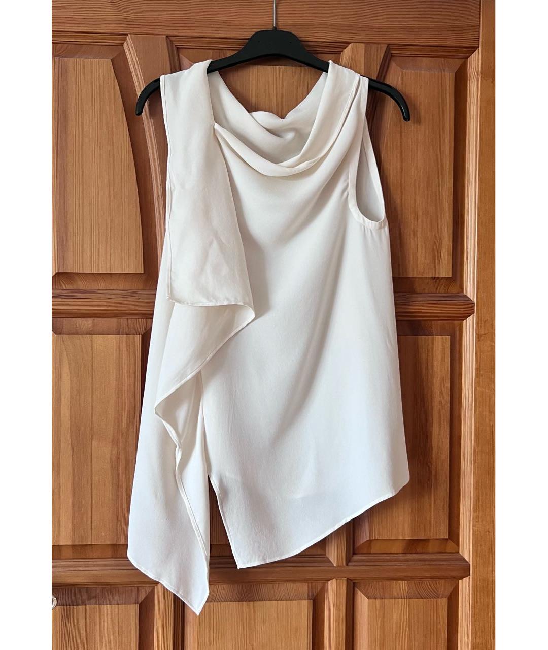 MAX MARA Бежевая блузы, фото 4