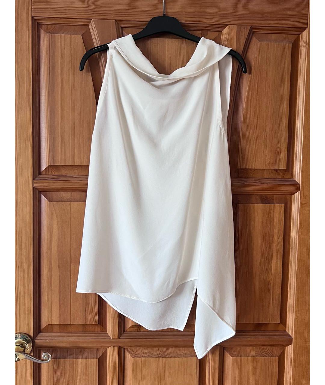 MAX MARA Бежевая блузы, фото 2
