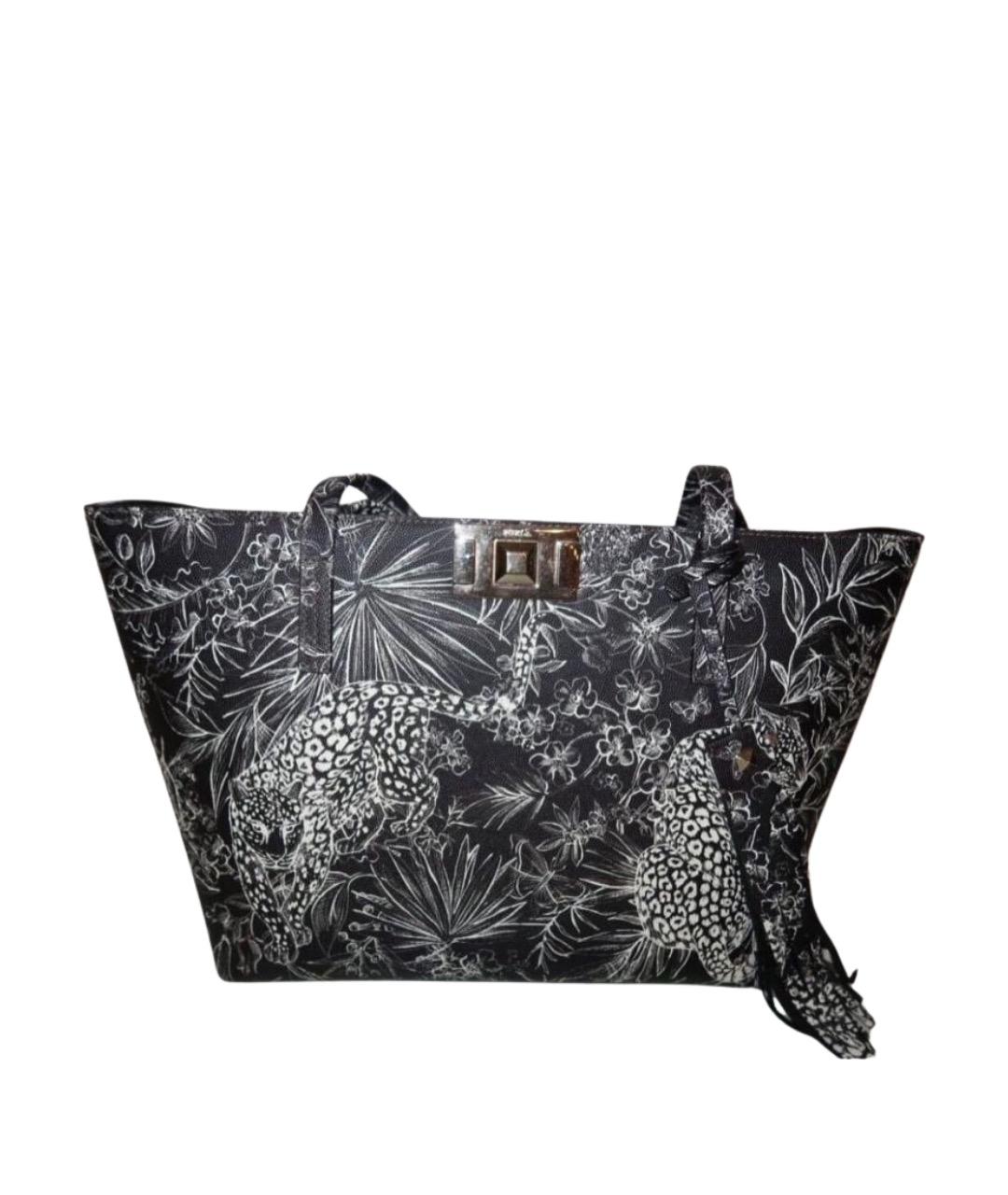 FURLA Черная сумка тоут, фото 1