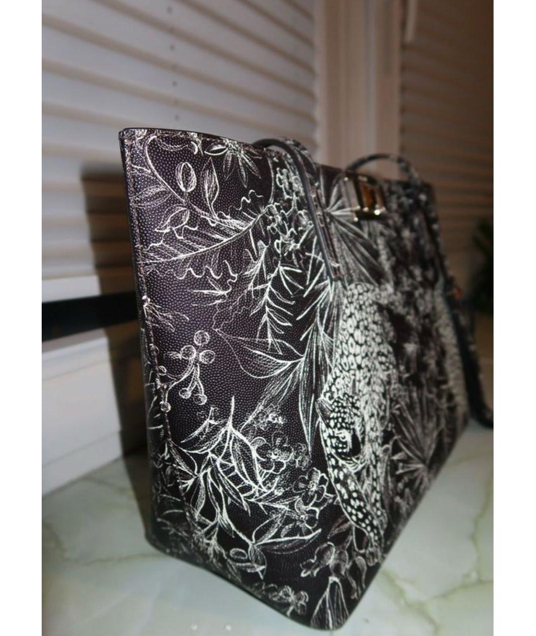 FURLA Черная сумка тоут, фото 2