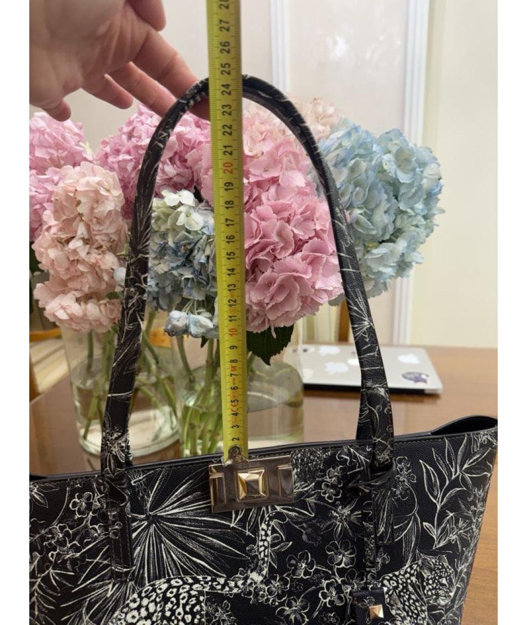 FURLA Черная сумка тоут, фото 6
