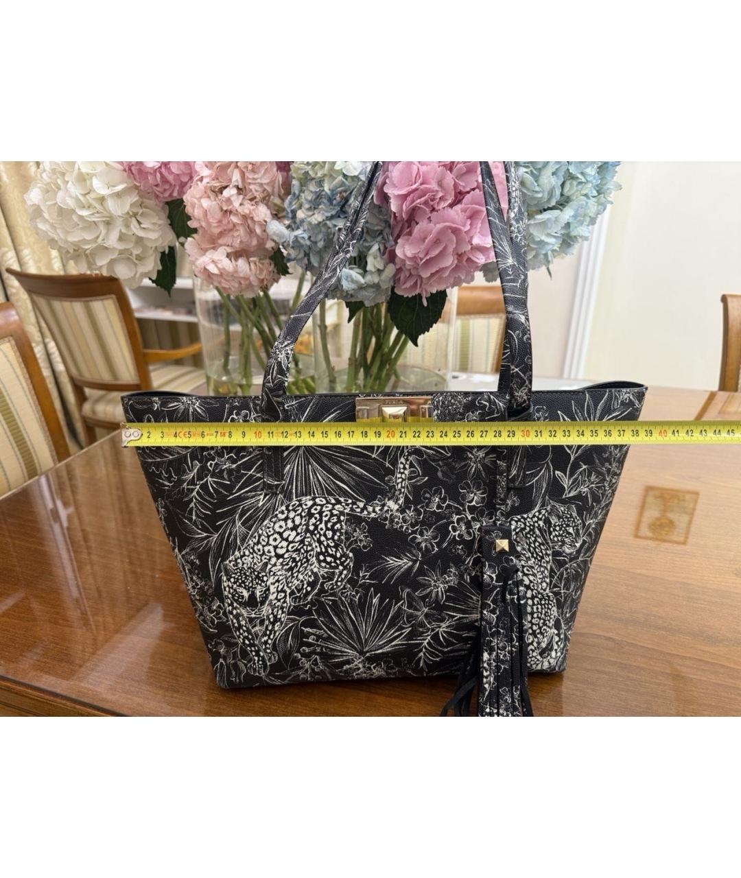 FURLA Черная сумка тоут, фото 7