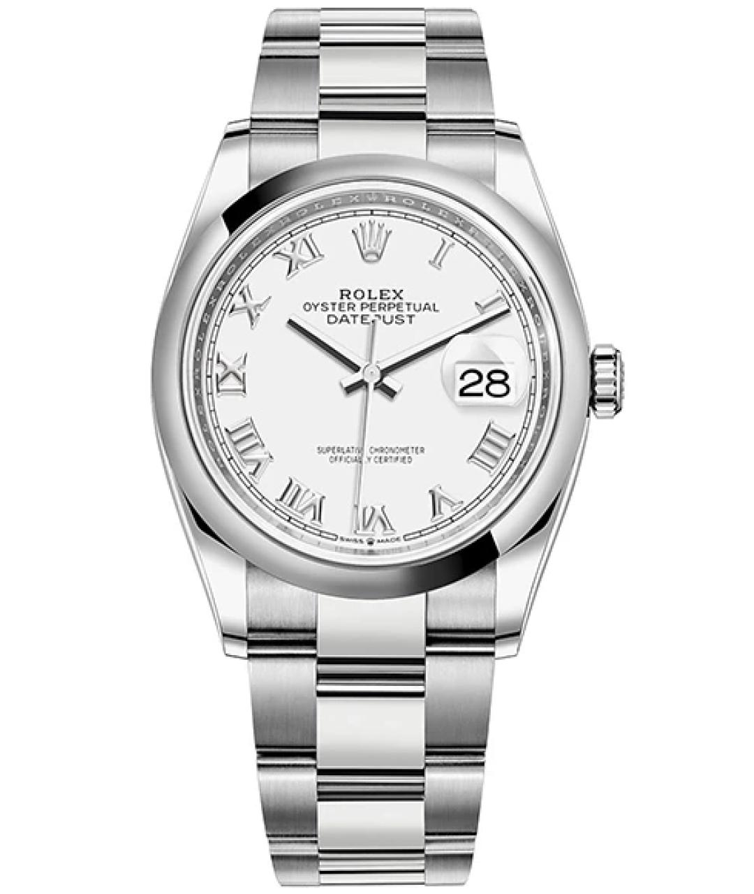 ROLEX Белые часы, фото 1