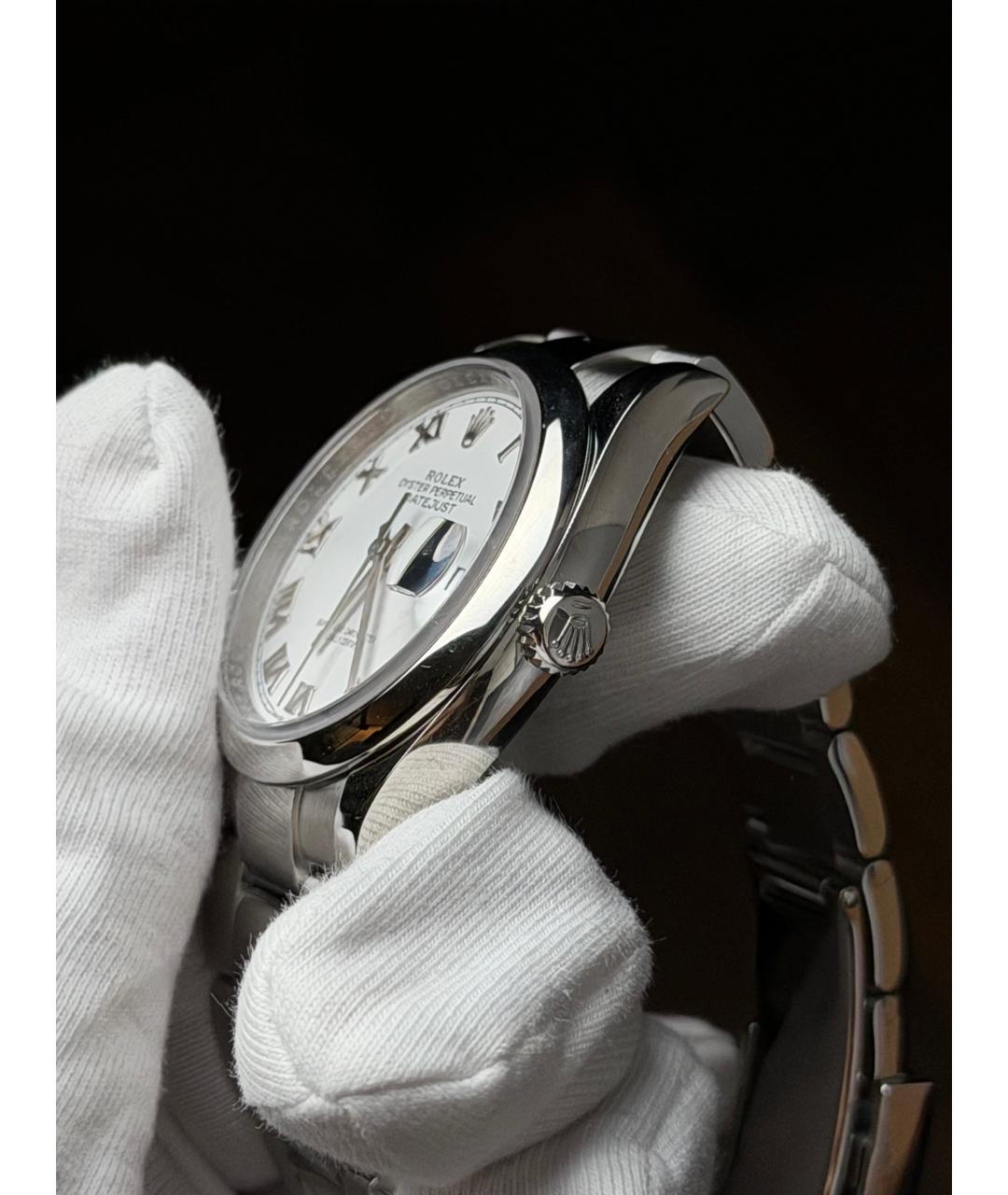 ROLEX Белые часы, фото 4