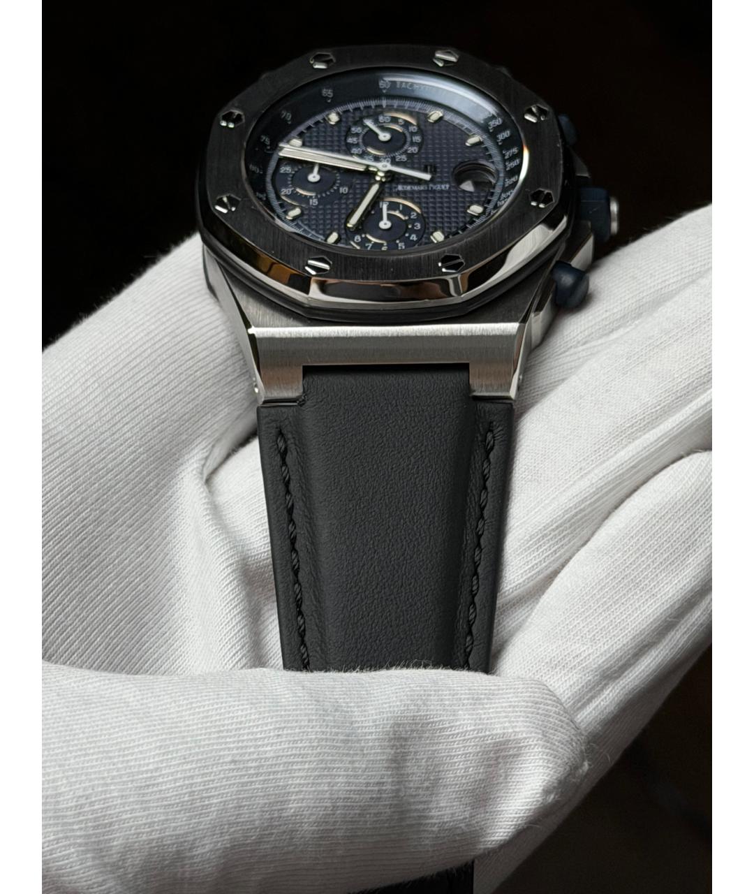 Audemars Piguet Темно-синие часы, фото 5