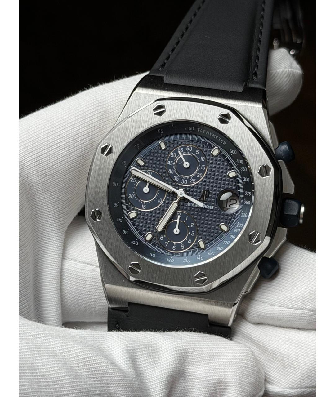 Audemars Piguet Темно-синие часы, фото 2