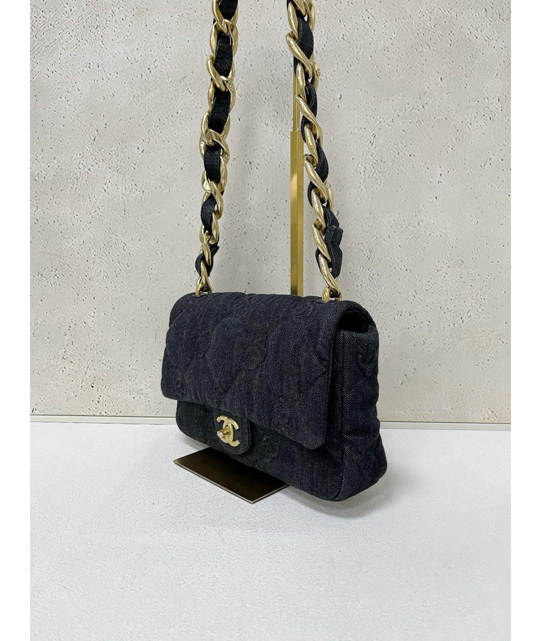 CHANEL Черная сумка через плечо, фото 4