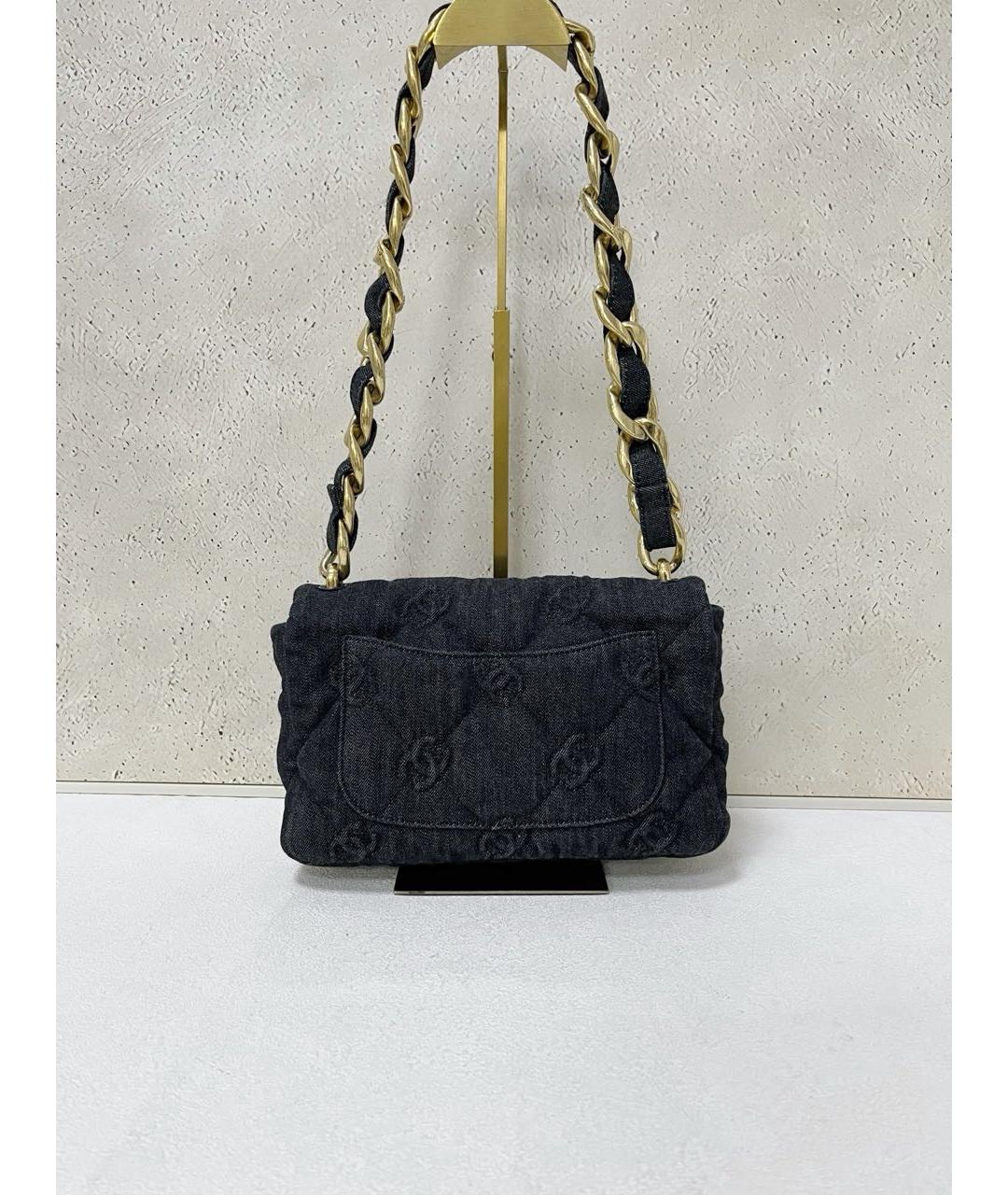 CHANEL Черная сумка через плечо, фото 3