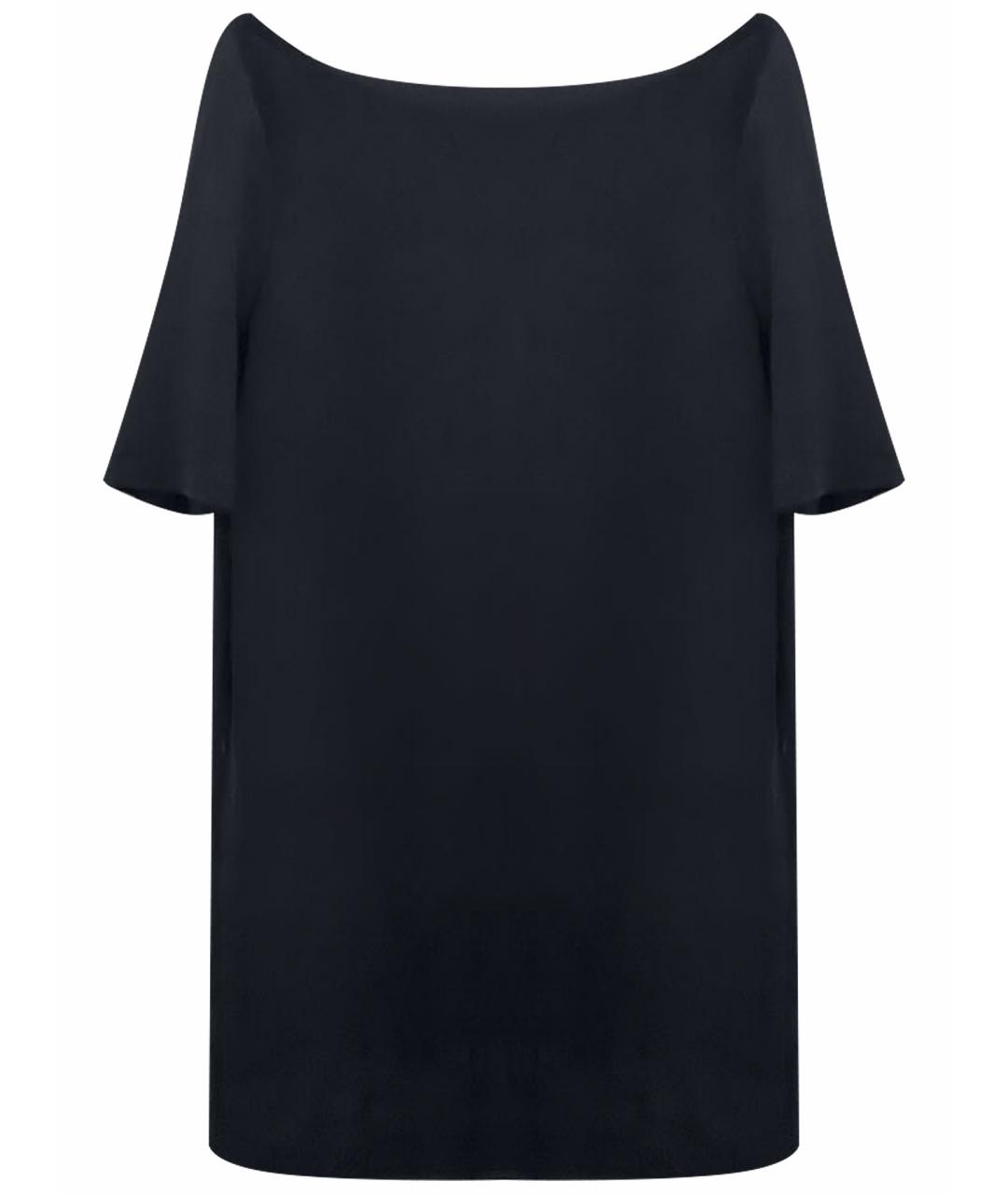 MOSCHINO Черное ацетатное платье, фото 1